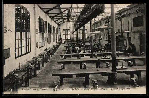 AK Vierzon, École Professionelle, Atelier d`ajustage
