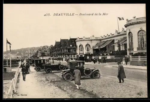 AK Deauville, Boulevard de la Mer