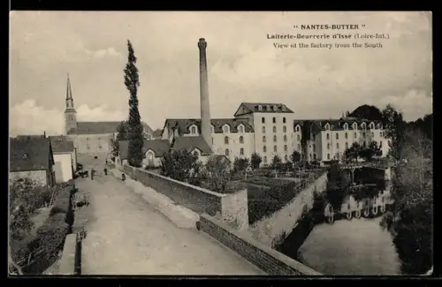 AK Issé /Loire-Inf., Nantes Butter, Laiterie-Beurrerie