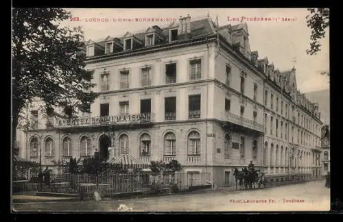 AK Luchon /Pyrénées, L`Hôtel Bonnemaison