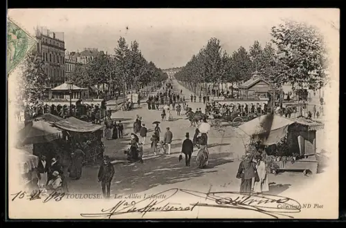 AK Toulouse, Les Allées Lafayette