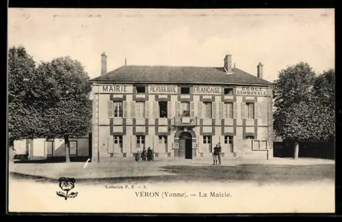 AK Véron, La Mairie