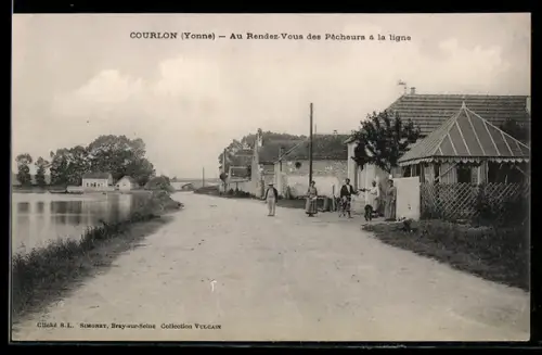 AK Courlon, Au rendez-vous des pêcheurs à la ligne