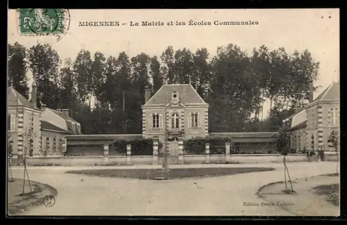 AK Migennes, La Mairie et les Écoles Communales