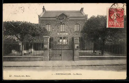 AK Fontenailles, La Mairie