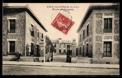 AK Lizy-sur-Ourcq /S.-et-M., École de Garcons