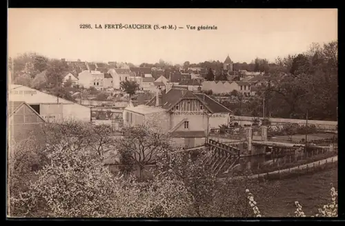 AK La Ferté-Gaucher, Vue générale