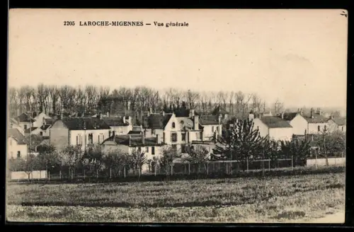 AK Laroche-Migennes, vue generale, l'Eglise