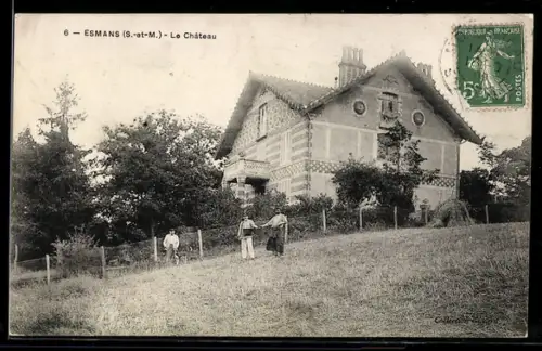 AK Esmans, Le Chateau, Bauern