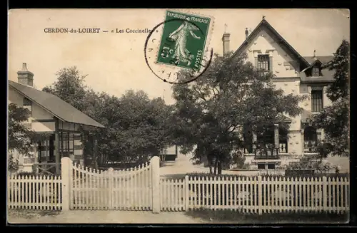 AK Cerdon-du-Loiret, Les Coccinelles