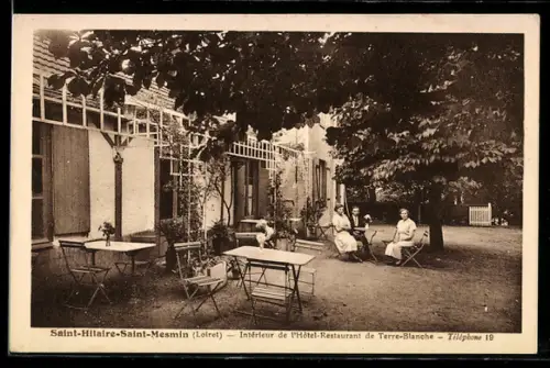 AK Saint-Hilaire-Saint-Mesmin, Intérieur de l`Hôtel-Restaurant de Terre-Blanche