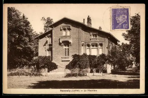 AK Sennely /Loiret, La Marnière