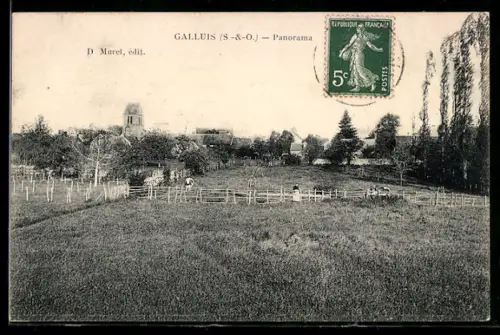 AK Galluis, Panorama, l'Eglise
