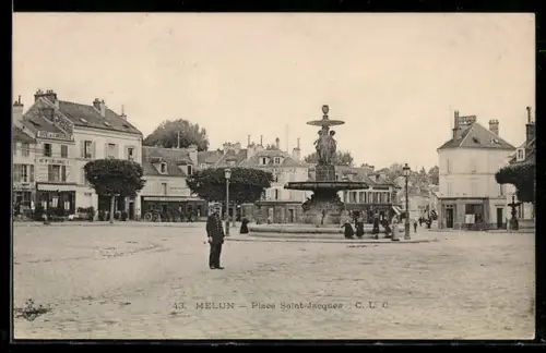 AK Melun, Place Saint-Jacques