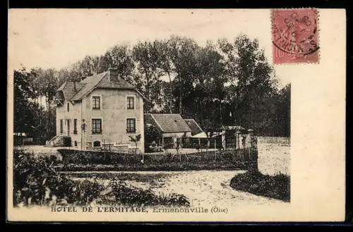 AK Ermenonville, Hotel de l'Ermitage