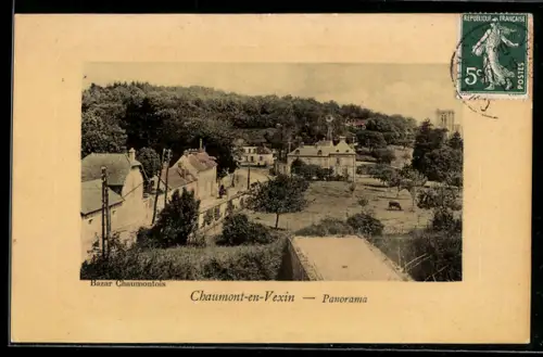 AK Chaumont-en-Vexin, Panorama