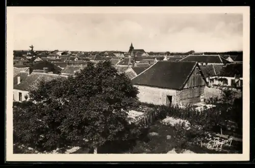 AK Bazoches-les-Bray, Vue générale