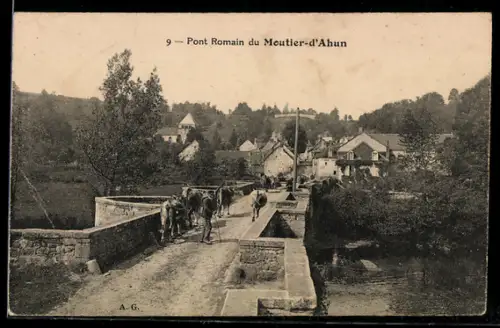 AK Moutier-d`Ahun, Pont Romain