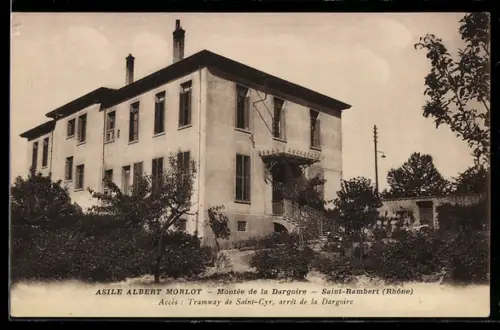 AK Saint-Rambert, Asile Albert Morlot, Montée de la Dargoire