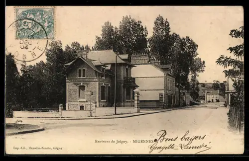AK Migennes, Une Rue
