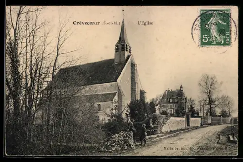 AK Crèvecoer, L`Église