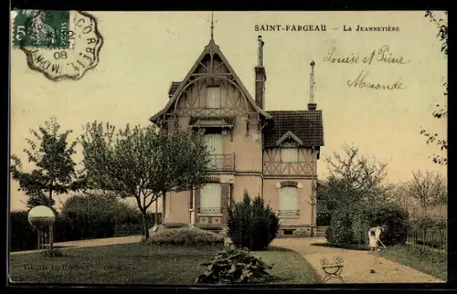 AK Saint-Fargeau, la Jeannetiére