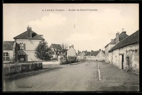 AK Lavau, Route de Saint Fargeau
