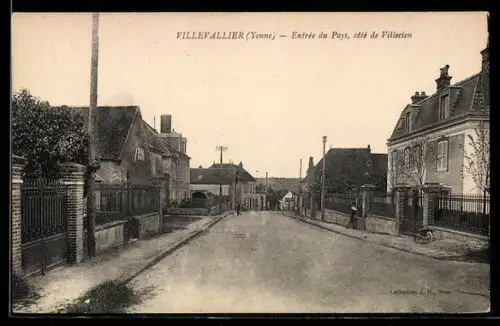 AK Villevallier, Entree du pays, cote de Villecien