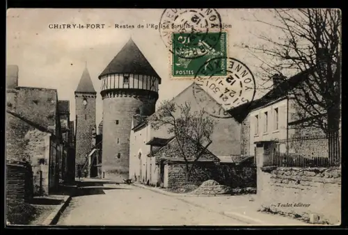 AK Chitry-le-Fort, Restes de l'Eglise fortifee, Le Donjon