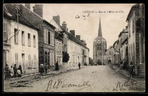 AK Chéroy, Rue de l'Hotel de Ville