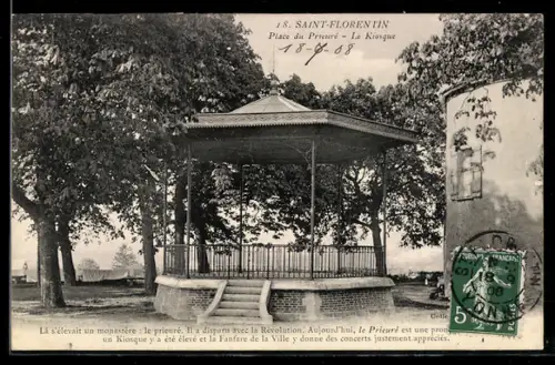 AK Saint-Florentin, Place du Prieuré