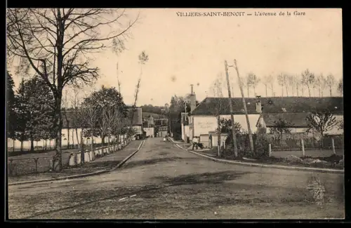AK Villiers-Saint-Benoit, L'avenue de la ...
