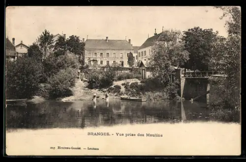 AK Branges, Vue prise des Moulins