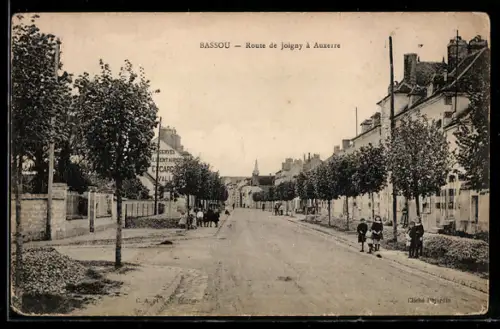 AK Bassou, Route de Joigny a Auxerre