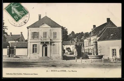 AK Bussy-en-Othe, La Mairie