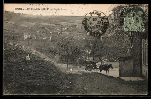 AK Saint-Aubin-Chateauneuf, Partie Basse