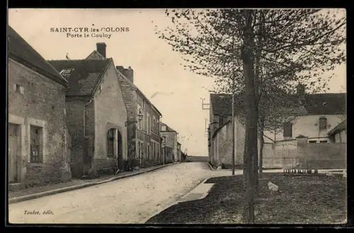 AK Saint-Cyr-les-Colons, Porte le Couloy