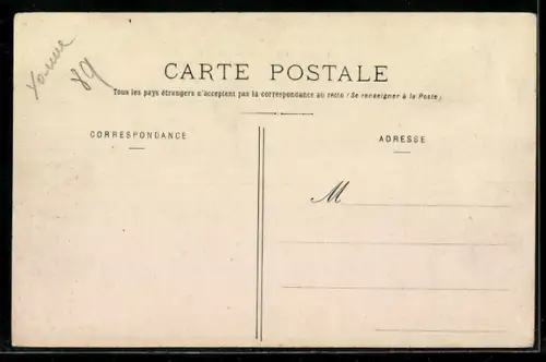 AK Brienon, La Grande Rue