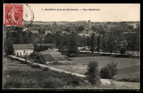 AK Astaffort, Vue generale, l'Eglise