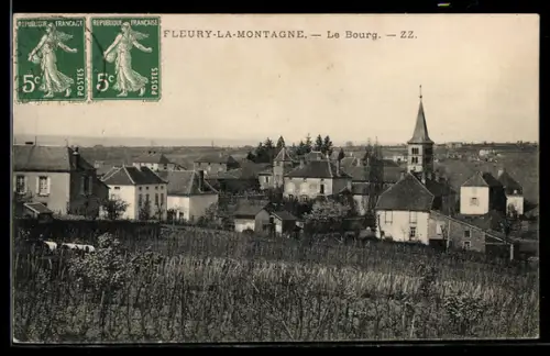 AK Fleury-la Montagne, Le Bourg