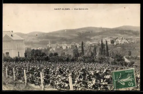 AK Saint-Alban, Vue Générale
