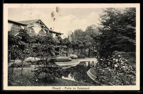 AK Rheydt, Partie im Kaiserpark