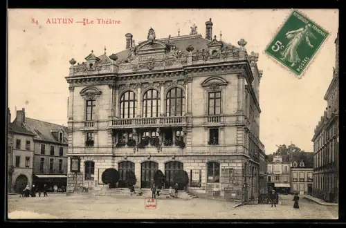 AK Autun, Le Théâtre