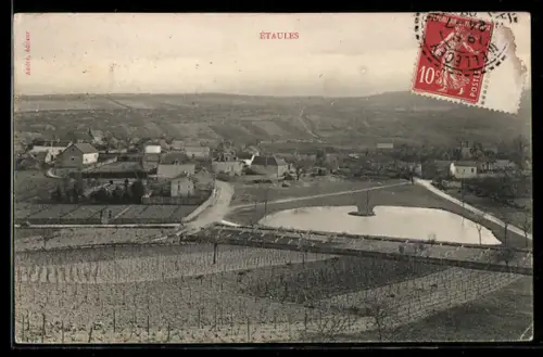 AK Étaules, Vue Panoramique