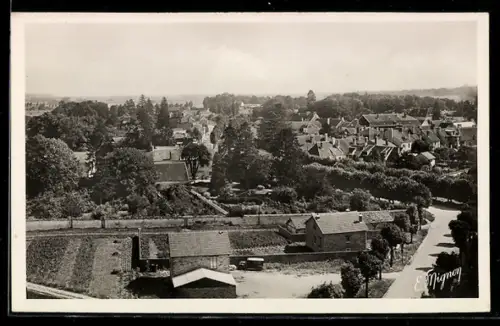 AK Rozoy-en-Brie, Panorama aus der Vogelschau