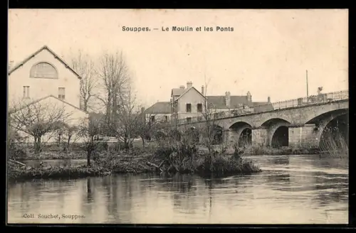 AK Souppes, Le Moulin et les Ponts