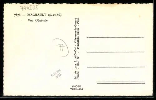 AK Machault, Vue Gènèrale