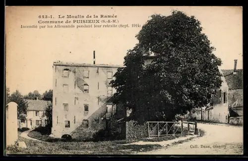 AK Puisieux, Le Moulin de la Ramée