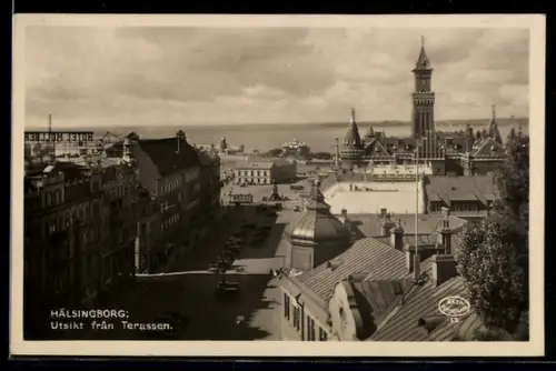 AK Hälsingborg, Utsikt fraan Terrassen
