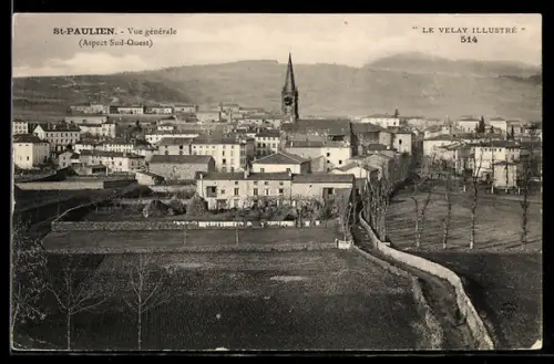 AK St-Paulien, Vue générale (Aspect Sud-Ouest)